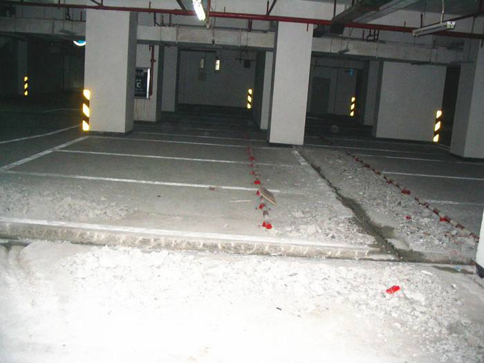 重庆市渝中区万科锦程车库防水堵漏